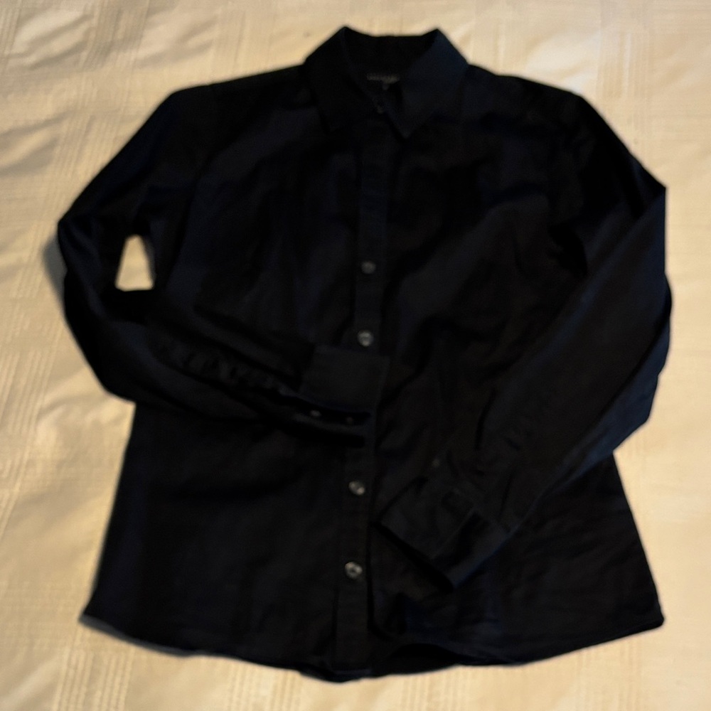 Banana Republic Black Fitted Women’s Shirt